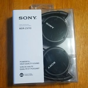 Sony New Headphones corded
